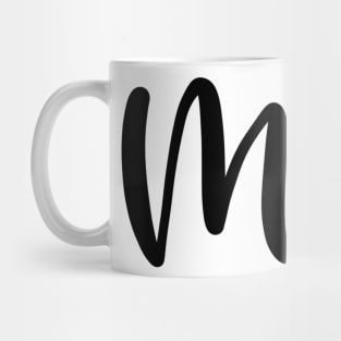 Mrs - Script Wife Accessory Mug